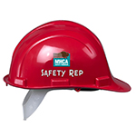 MHCA safety rep helmet